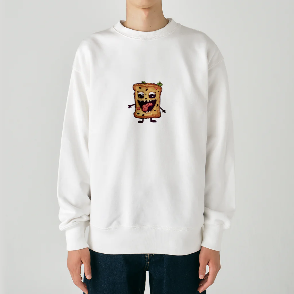 腐食物くんの腐食物くん Heavyweight Crew Neck Sweatshirt