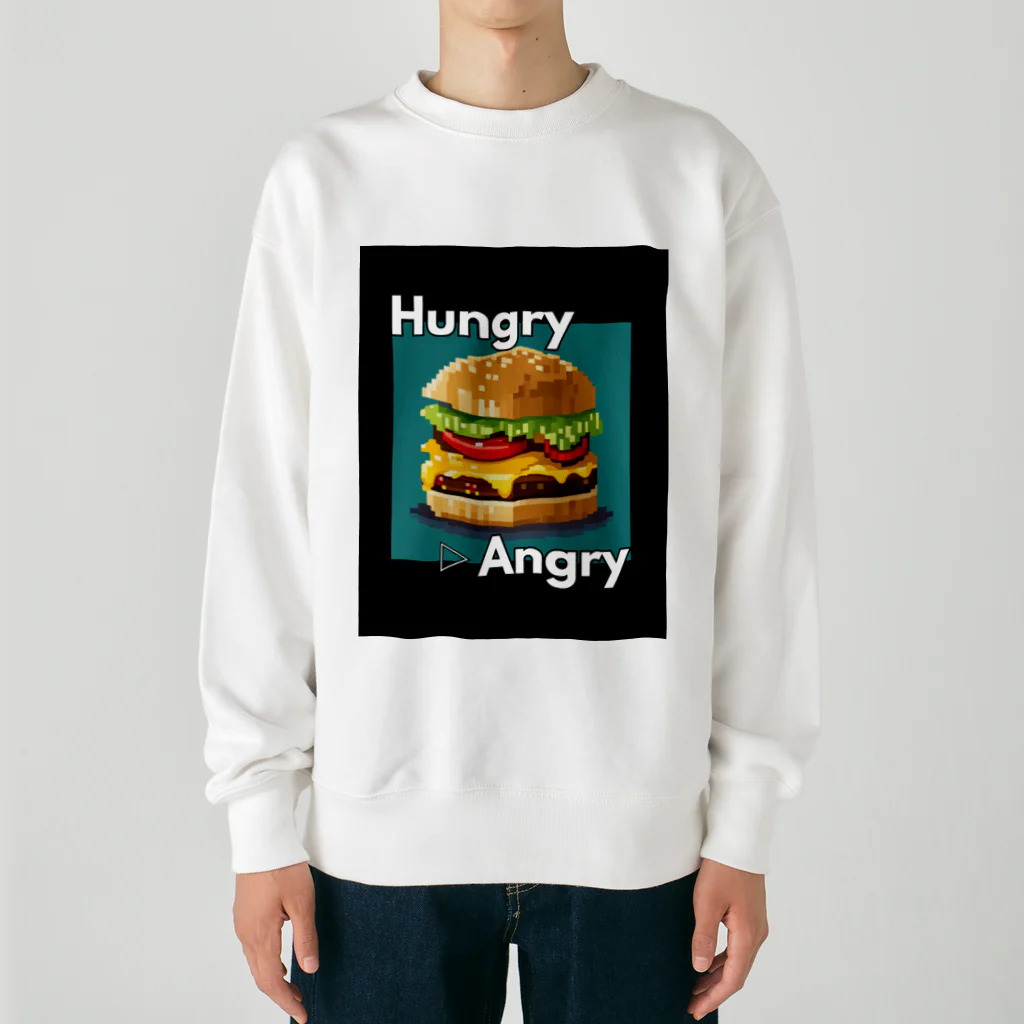 hAngryの【ハンバーガー】hAngry  Heavyweight Crew Neck Sweatshirt