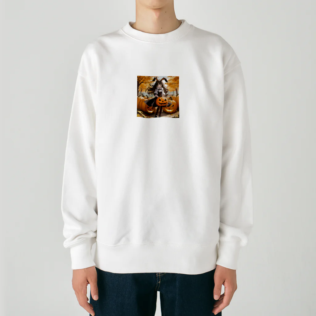 フウマショプのテレサのハロウィーン Heavyweight Crew Neck Sweatshirt