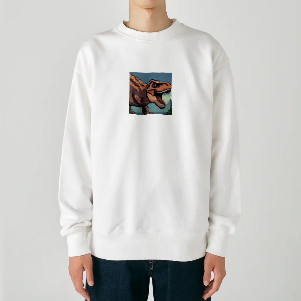 iikyanの恐竜① Heavyweight Crew Neck Sweatshirt