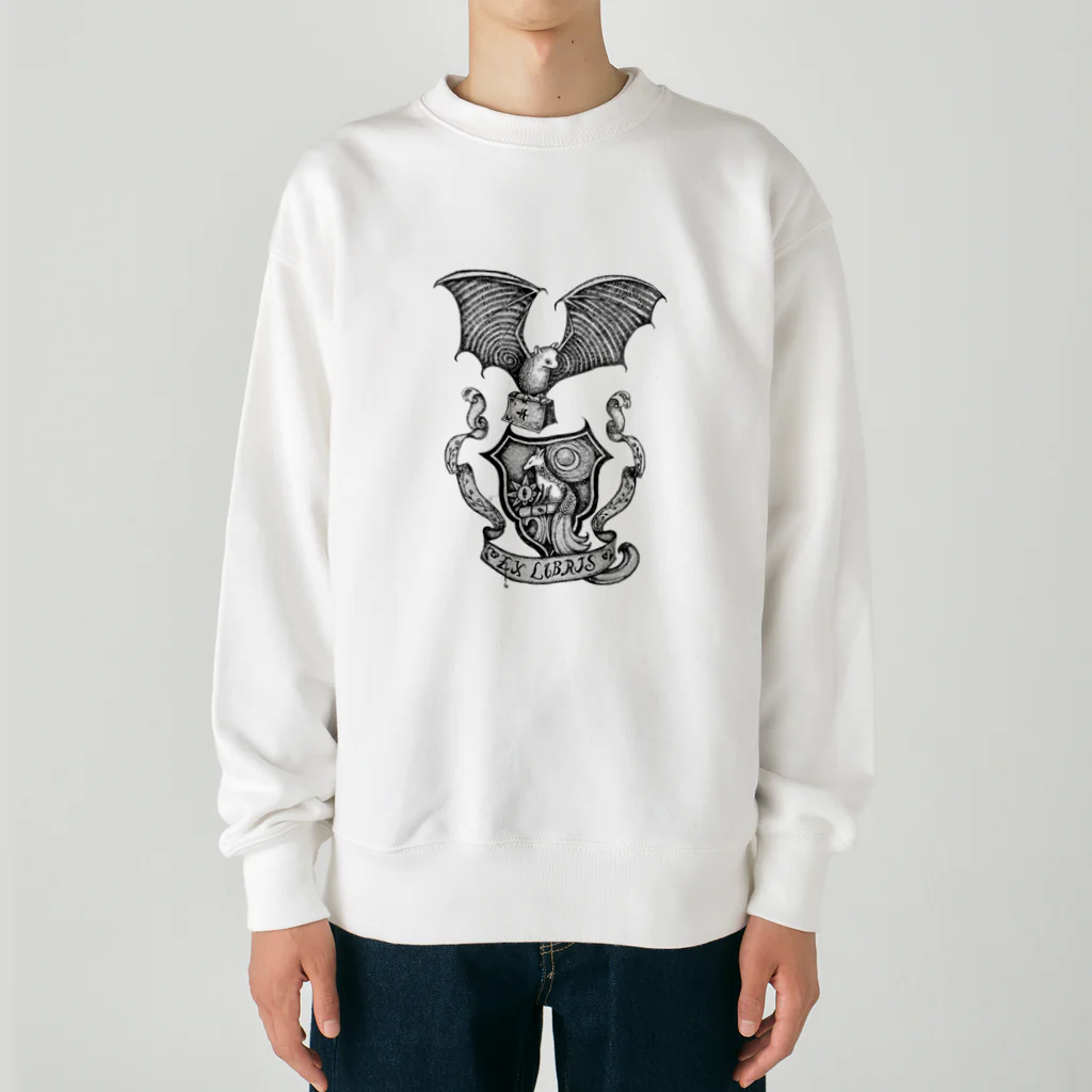 mitsuru artworkのエクスリブリス Heavyweight Crew Neck Sweatshirt