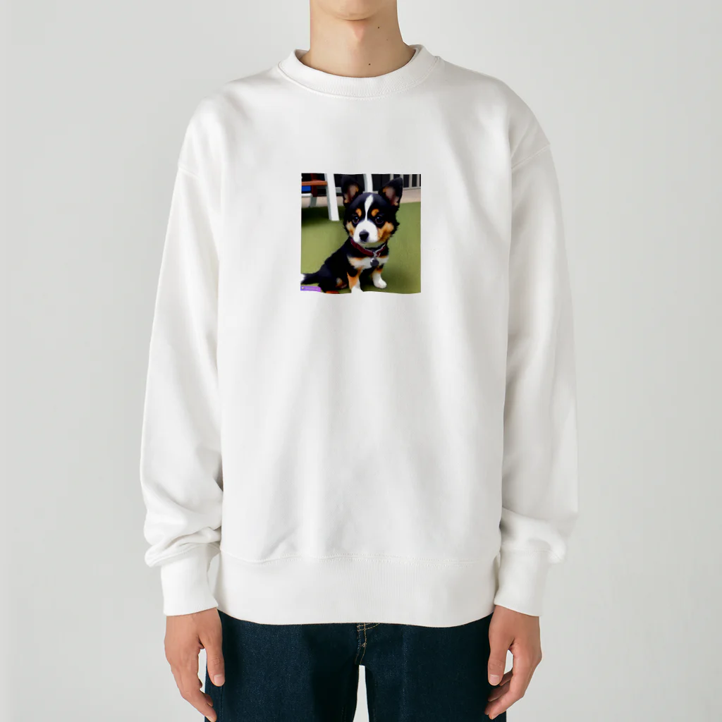 YOO1978の(*≧з≦)イヌのグッズ Heavyweight Crew Neck Sweatshirt