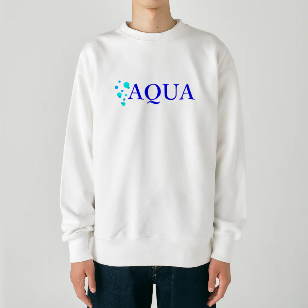 にずぅのAQUA Heavyweight Crew Neck Sweatshirt