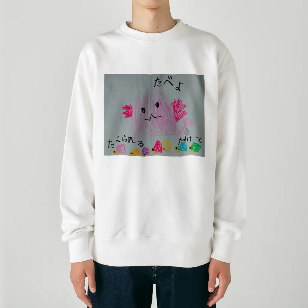 niconico shopのらくがきうーぱーちゃん Heavyweight Crew Neck Sweatshirt