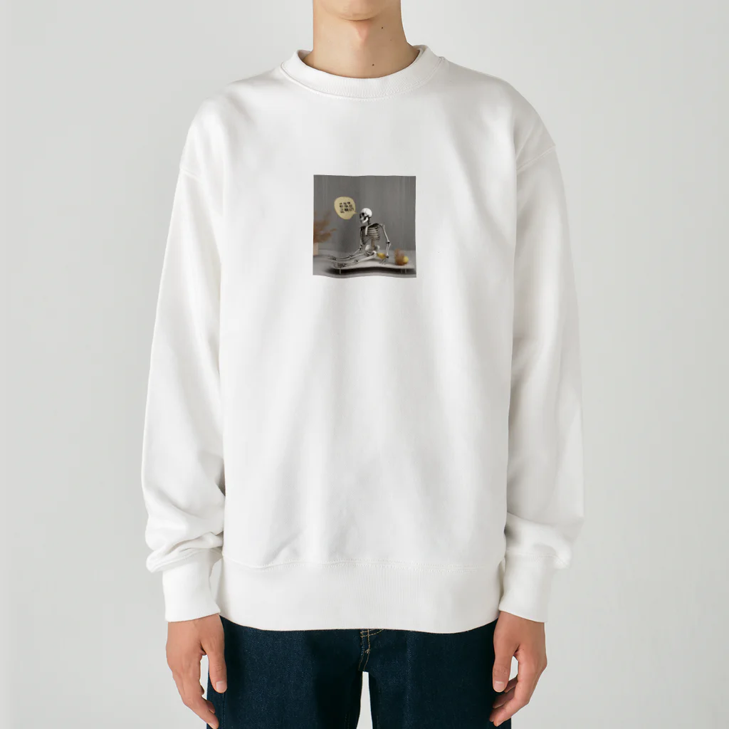 RyosukeYamamotoのちょこのせ人体模型 Heavyweight Crew Neck Sweatshirt