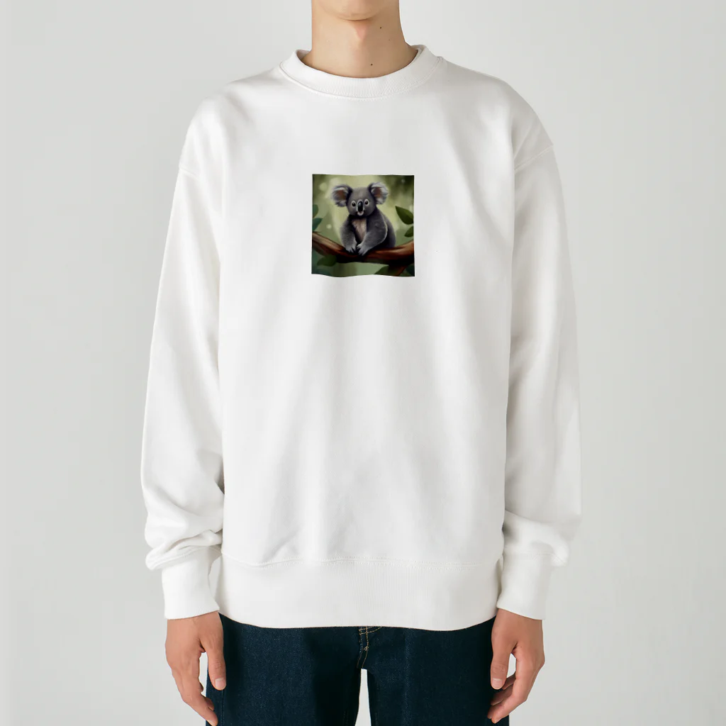 Zoo Sketch Craftsのコアラ Heavyweight Crew Neck Sweatshirt