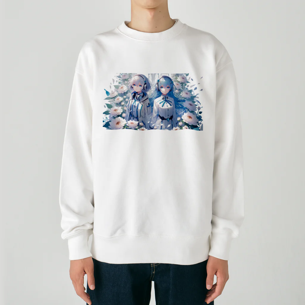 Sesilionのハーモニック・ブルーム Heavyweight Crew Neck Sweatshirt