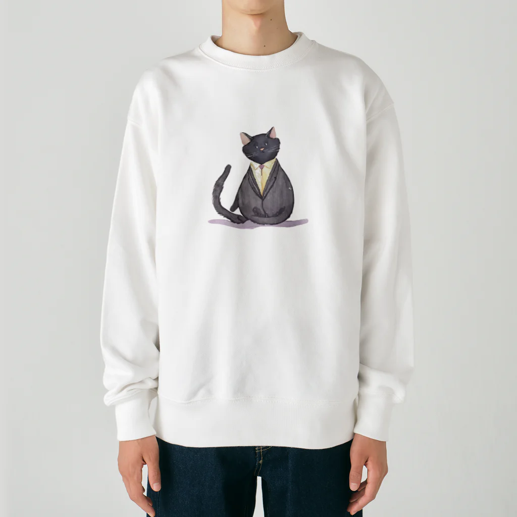 kgymのスーツ猫 Heavyweight Crew Neck Sweatshirt