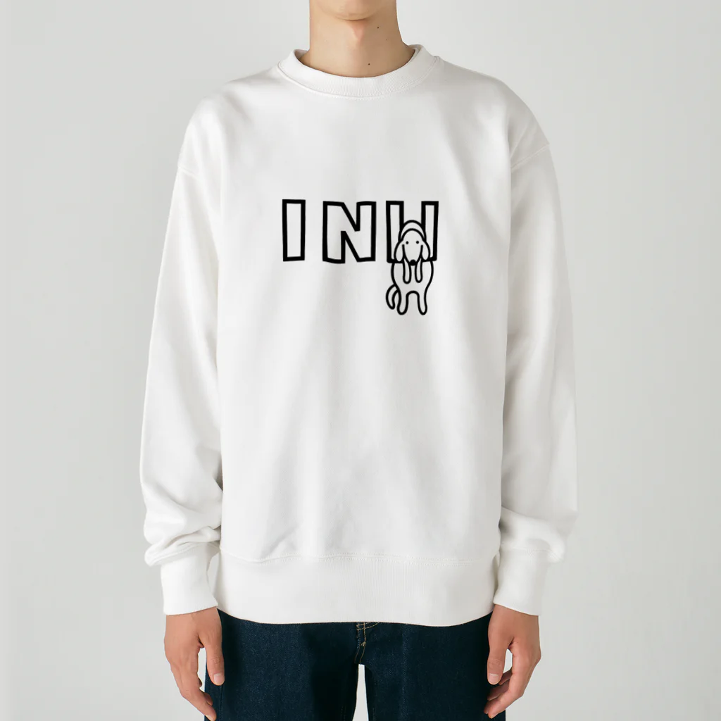 ぽぴーぴぽーの挟まるINU Heavyweight Crew Neck Sweatshirt