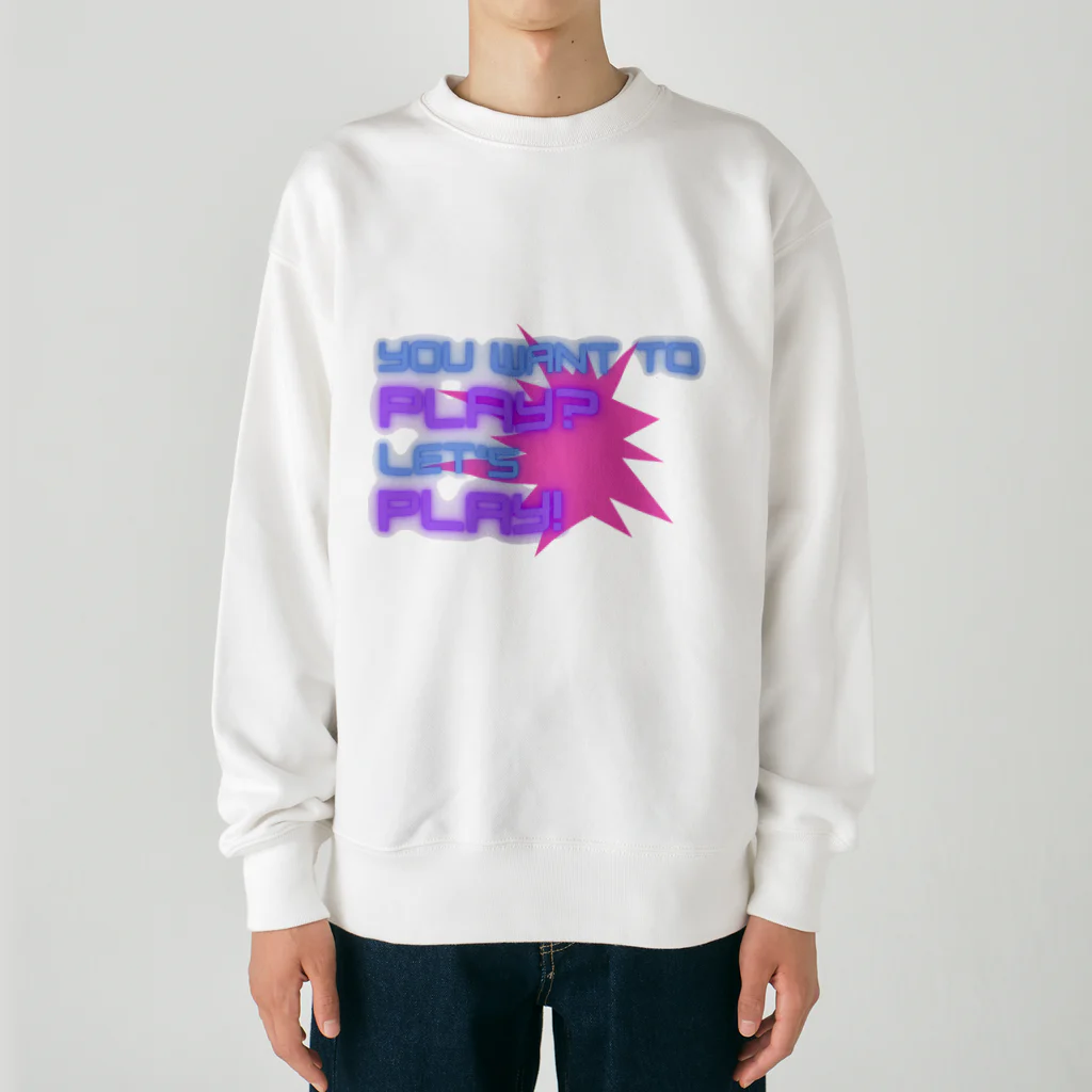 P4R4D0XパラドックスのYOU WANT TO PLAY? Heavyweight Crew Neck Sweatshirt