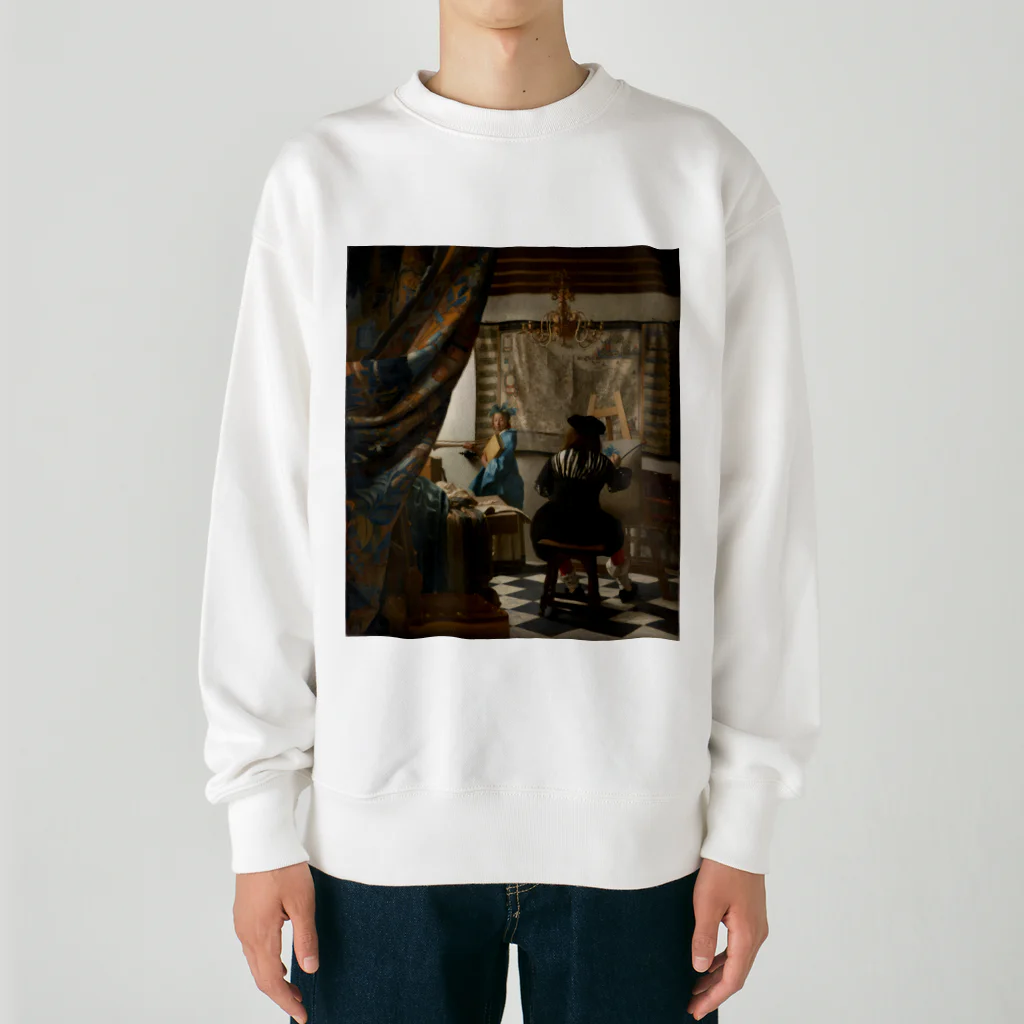 世界美術商店の絵画芸術 / The Art of Painting Heavyweight Crew Neck Sweatshirt