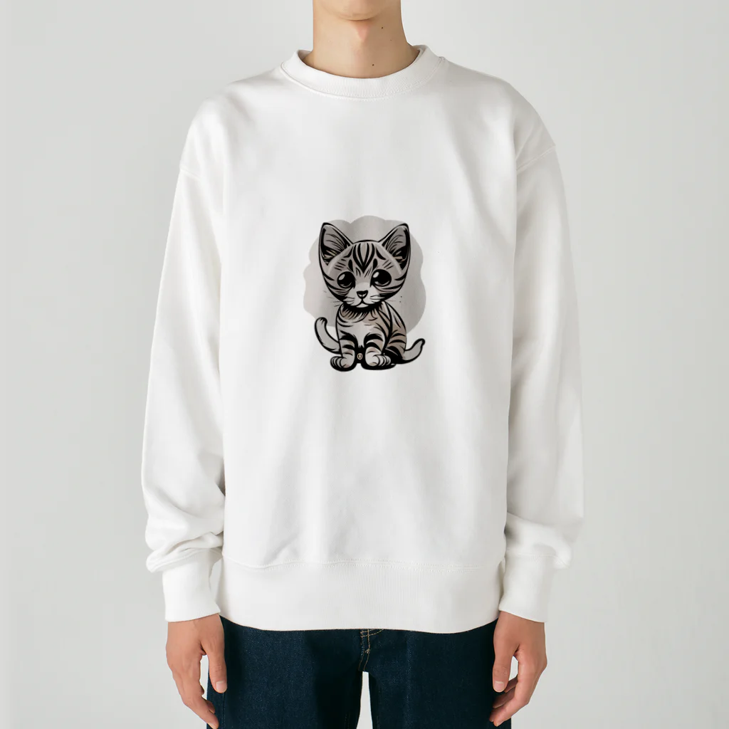 takkoroのショートヘア・スウィーティーズ Heavyweight Crew Neck Sweatshirt