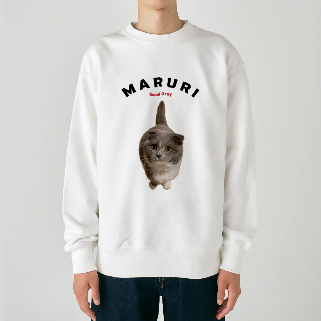 maruri_foreverのMARURI good gray ヘビーウェイトスウェット