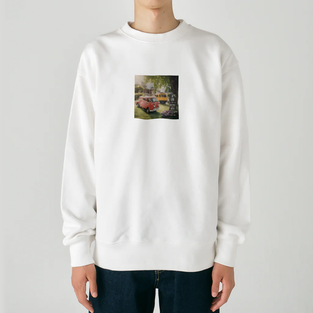 Flower Twinkleのクルマ Heavyweight Crew Neck Sweatshirt