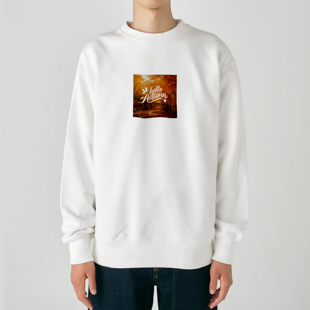 KSK SHOPのHELLO AUTUMN Heavyweight Crew Neck Sweatshirt