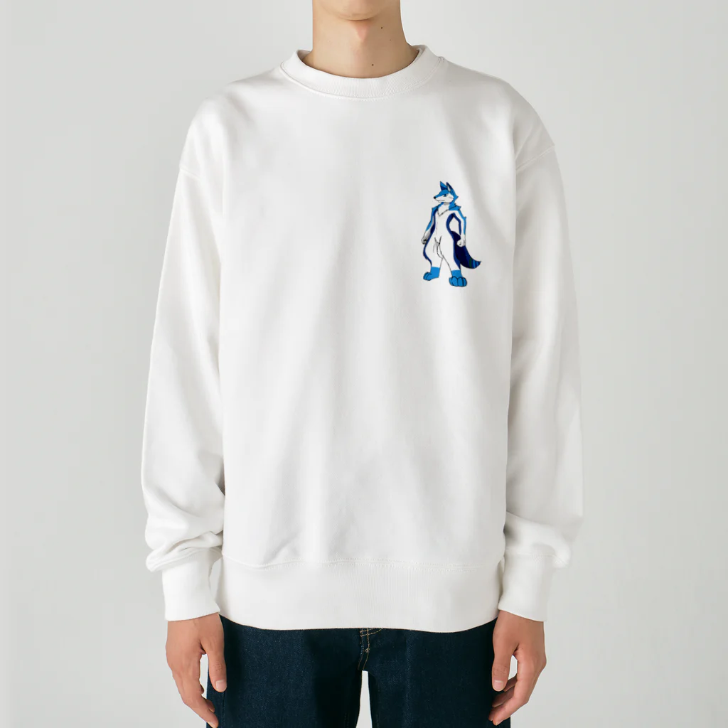 青龍の工作室の各種アイテム(竜狼ver.) Heavyweight Crew Neck Sweatshirt