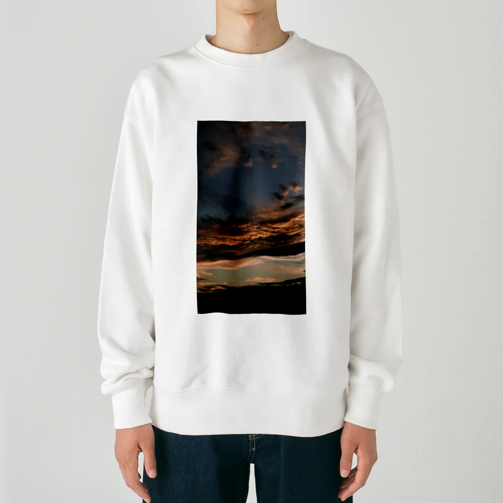 pict_tmfmの夕焼け＠葉山 Heavyweight Crew Neck Sweatshirt