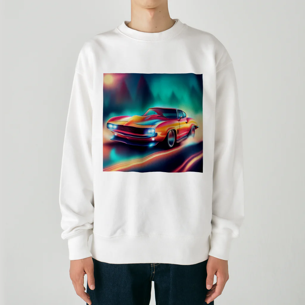 ショップもりたかのかっこいい車のデザイングッズ Heavyweight Crew Neck Sweatshirt