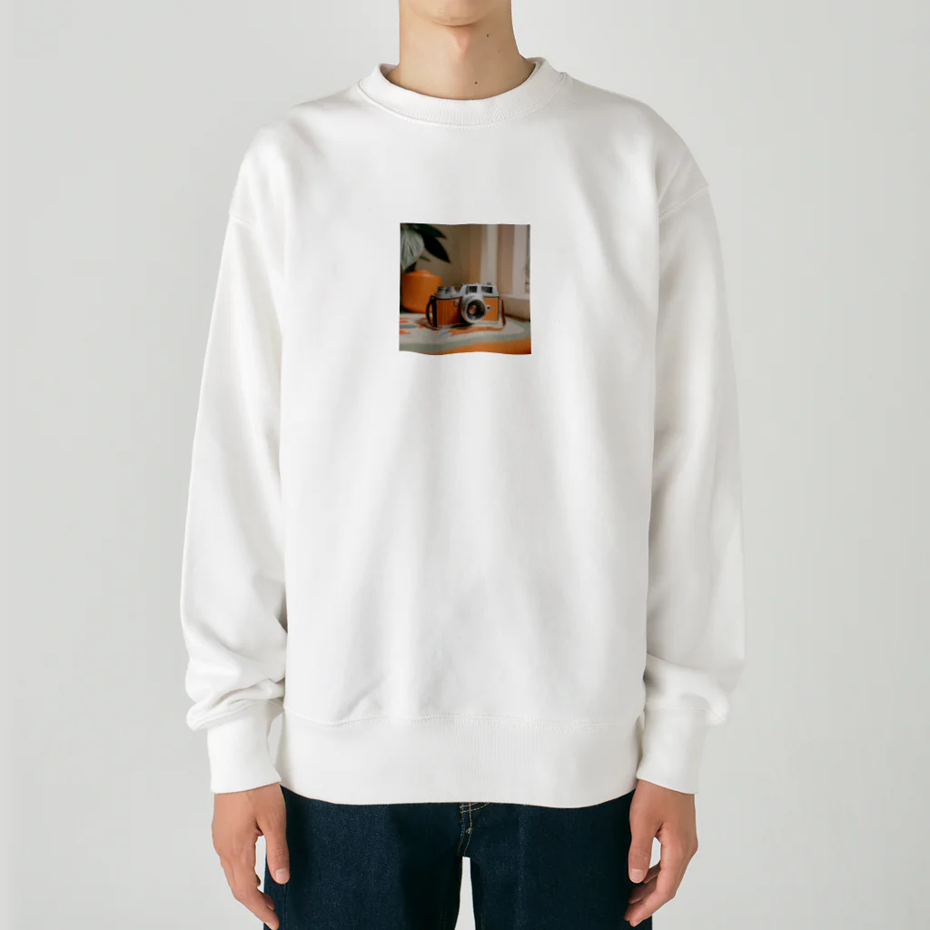 クゥStoreのレトロな世界 Heavyweight Crew Neck Sweatshirt