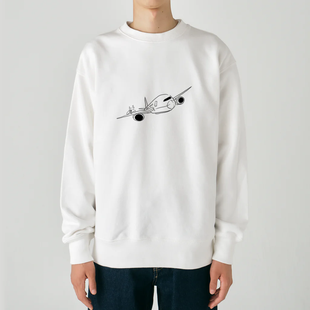 落書きの隠れ家のミッションインハプル Heavyweight Crew Neck Sweatshirt