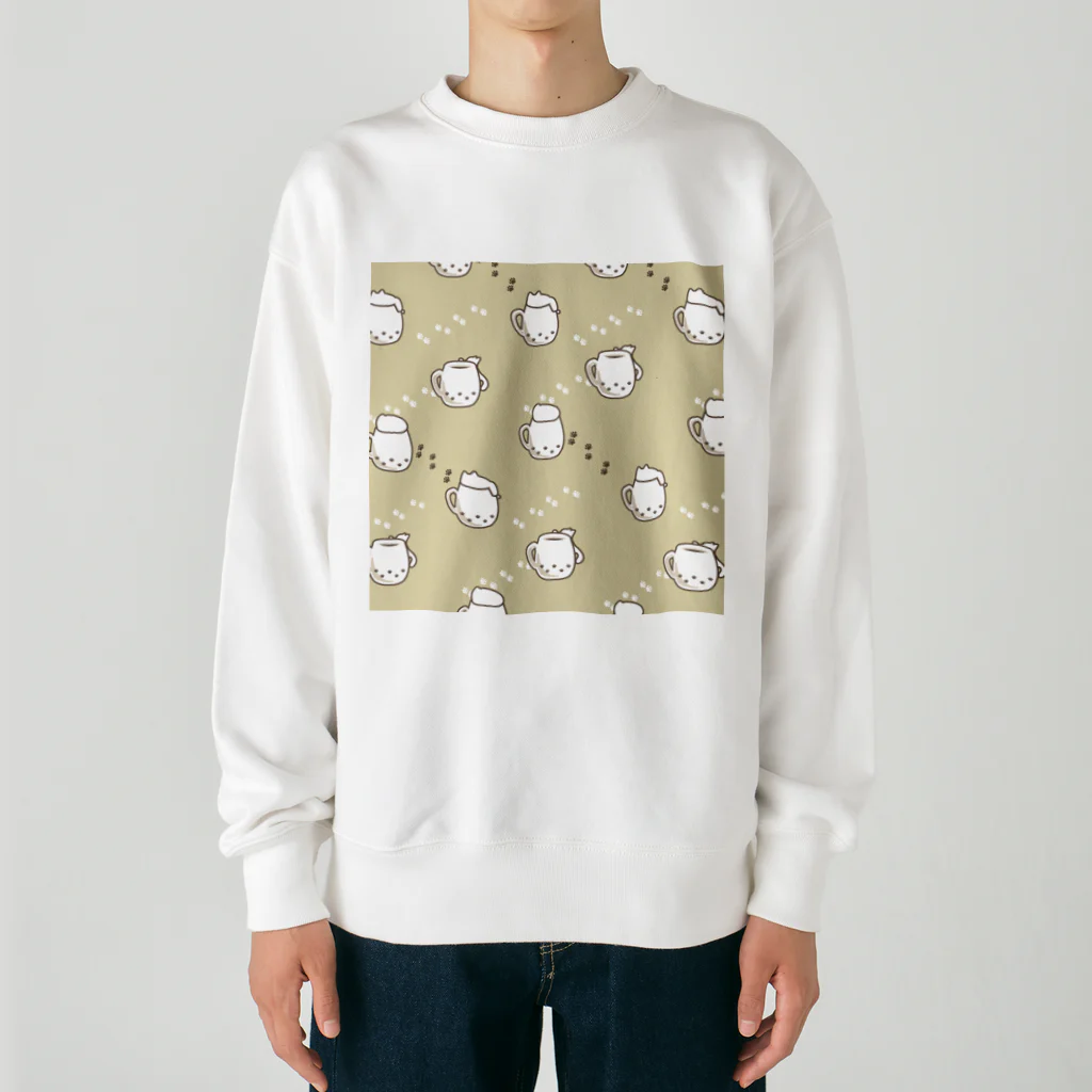 煌焚紫逢のにゃぷちーの Heavyweight Crew Neck Sweatshirt