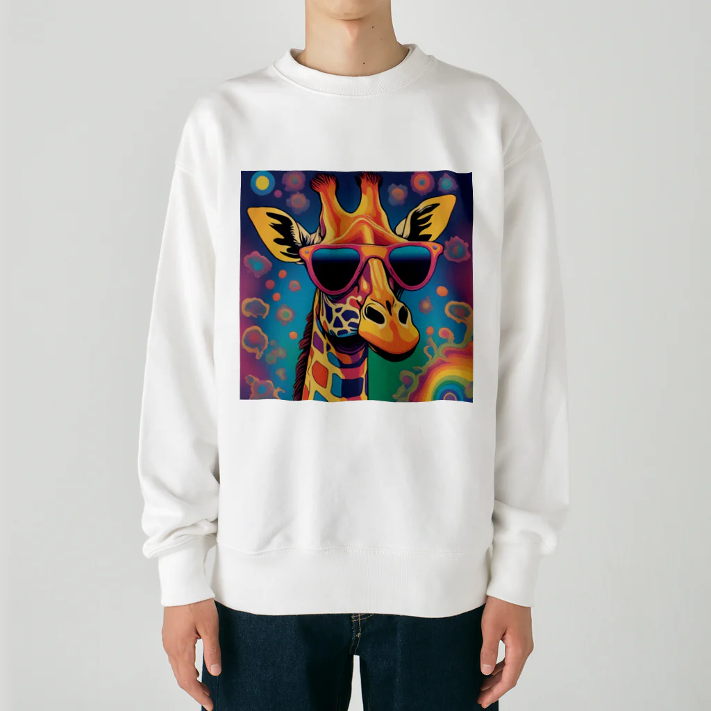 Anniversary TRIBEのパーリーキリン Heavyweight Crew Neck Sweatshirt