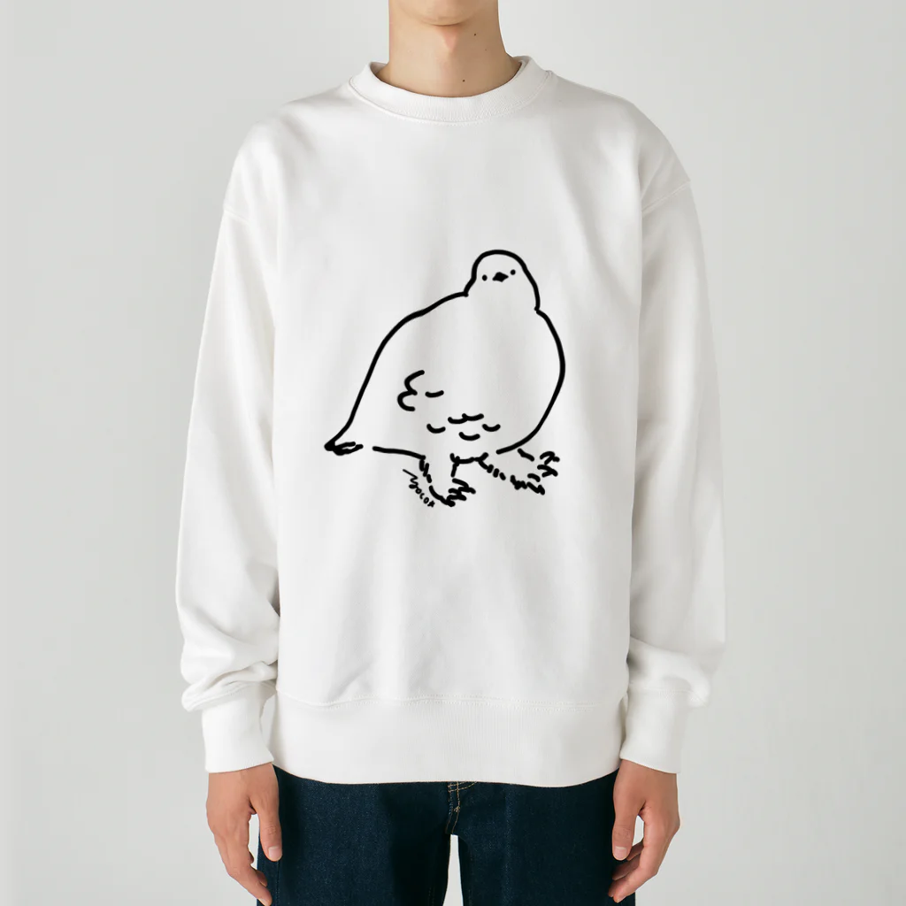 オグチヨーコの雷鳥さん Heavyweight Crew Neck Sweatshirt