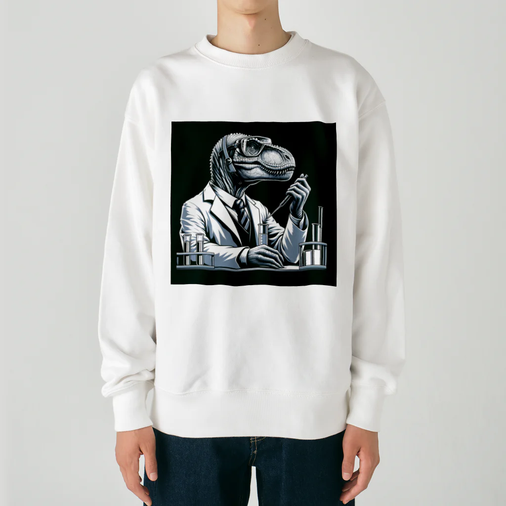 苦学生の実験恐竜 Heavyweight Crew Neck Sweatshirt