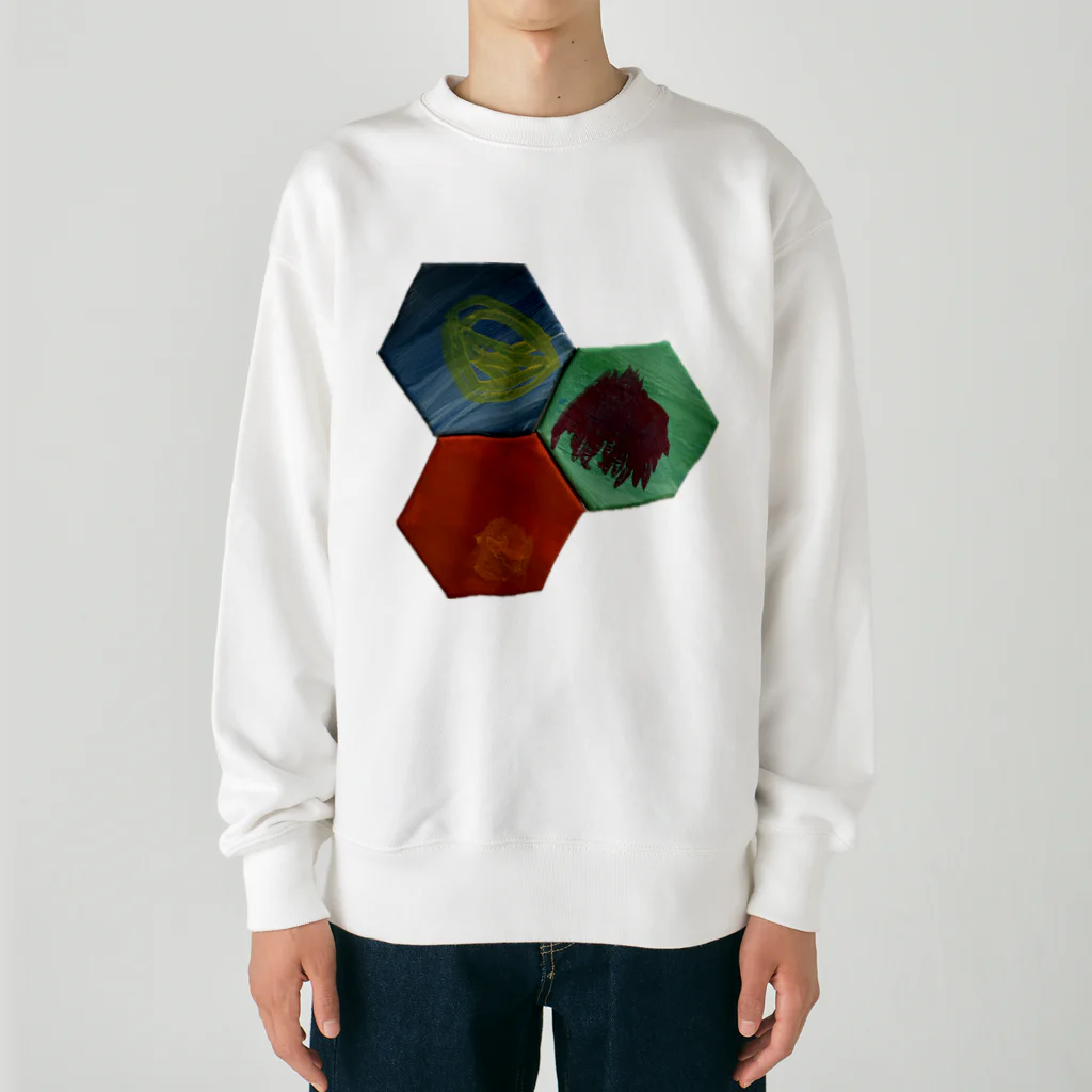 kokorozasuのぽっ Heavyweight Crew Neck Sweatshirt