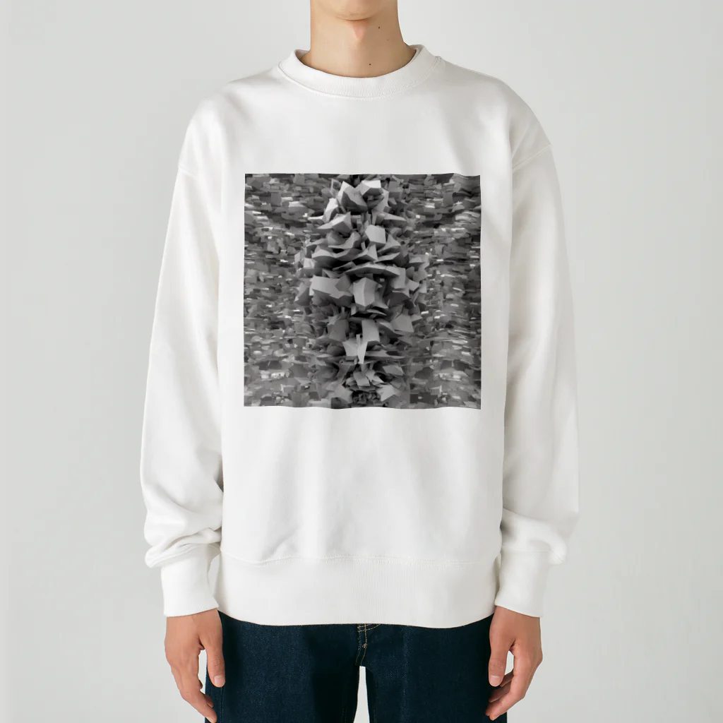 yamatoyajapanのサイバ－クラッシュ Heavyweight Crew Neck Sweatshirt