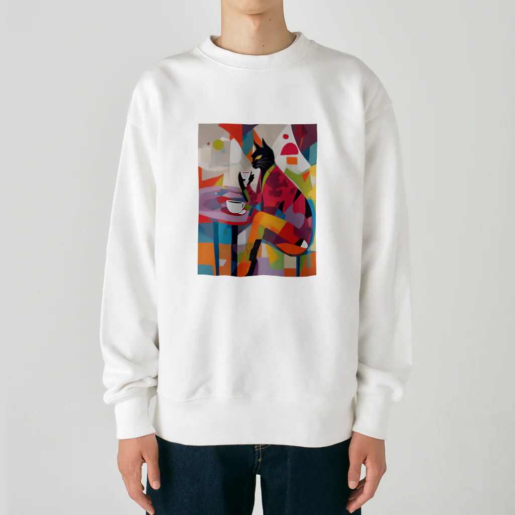 モダン・ミャウのモダン・ミャウ２ Heavyweight Crew Neck Sweatshirt