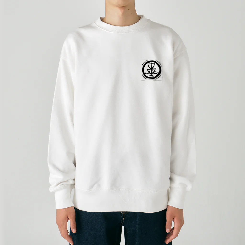 ロゴロゴ屋のライブラ Heavyweight Crew Neck Sweatshirt