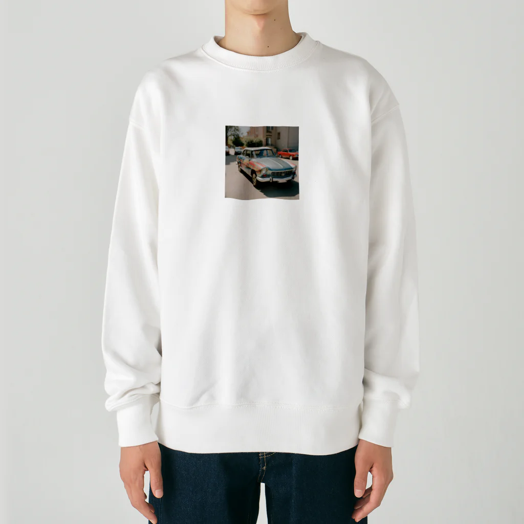 crayon2chanの車　映画 Heavyweight Crew Neck Sweatshirt