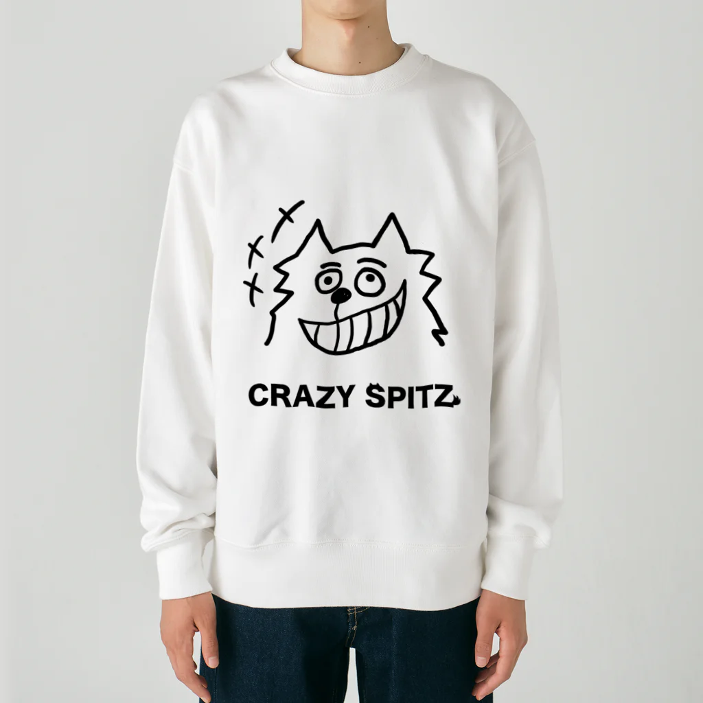 ehime@けだま&もち＆すみのCRAZY SPITZ「HA HA HA」 Heavyweight Crew Neck Sweatshirt