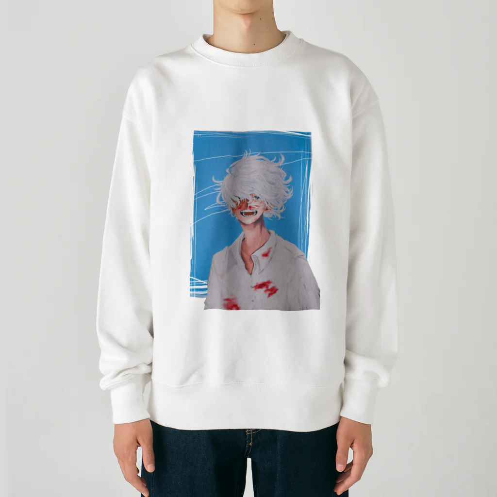 あざらちの共犯くん Heavyweight Crew Neck Sweatshirt