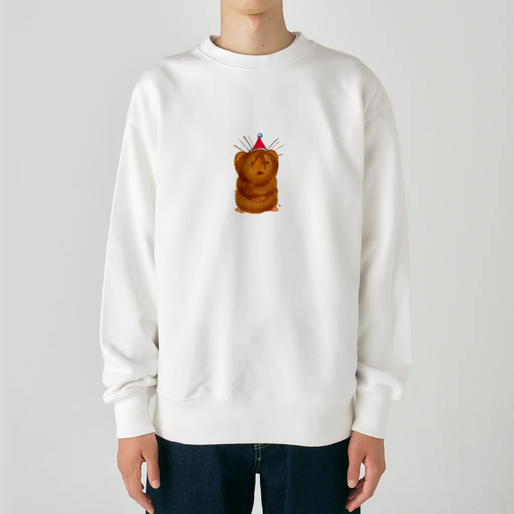 segasworksのトガリネズミとトンガリ帽子（サンタ帽） Heavyweight Crew Neck Sweatshirt