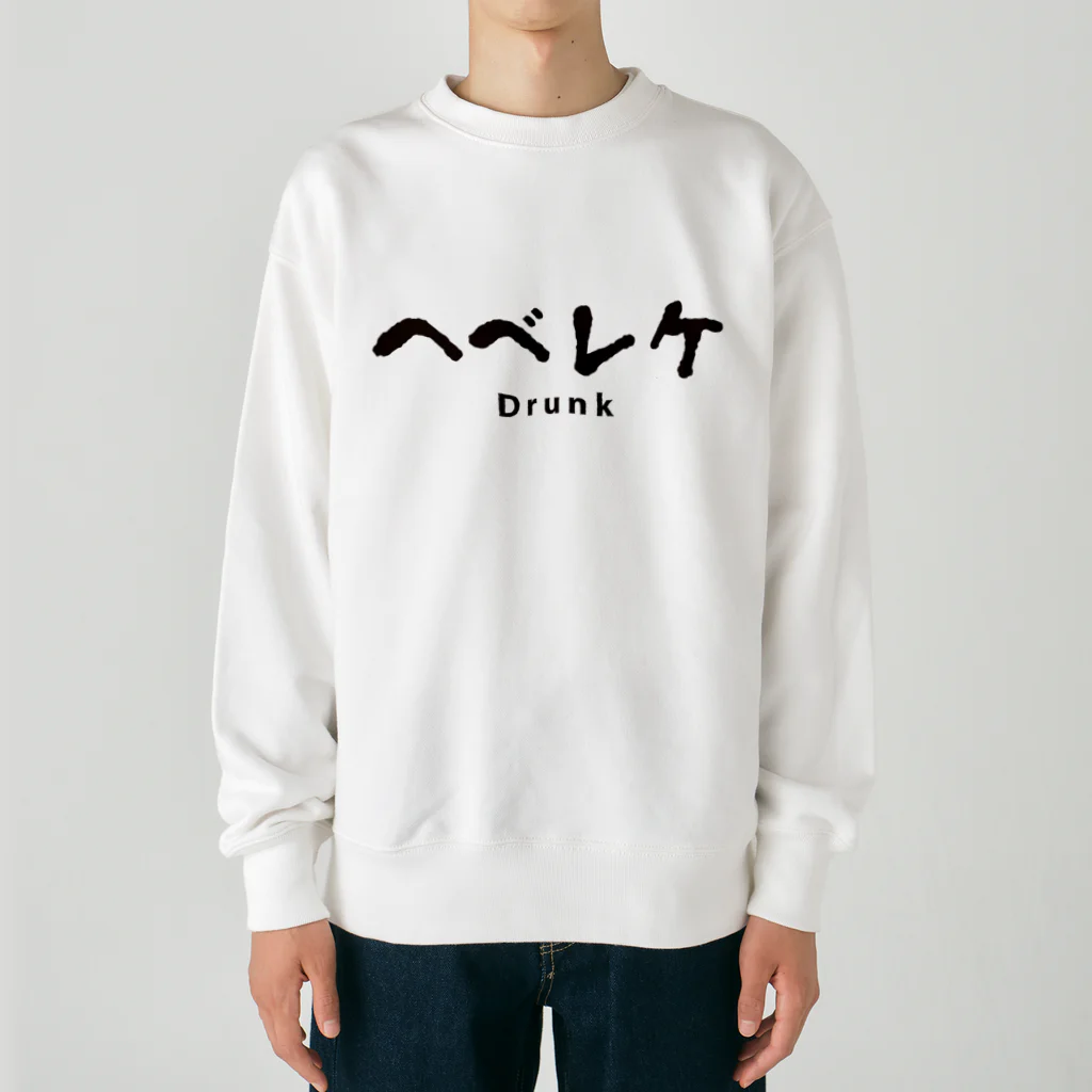 グラフィンのヘベレケ Heavyweight Crew Neck Sweatshirt