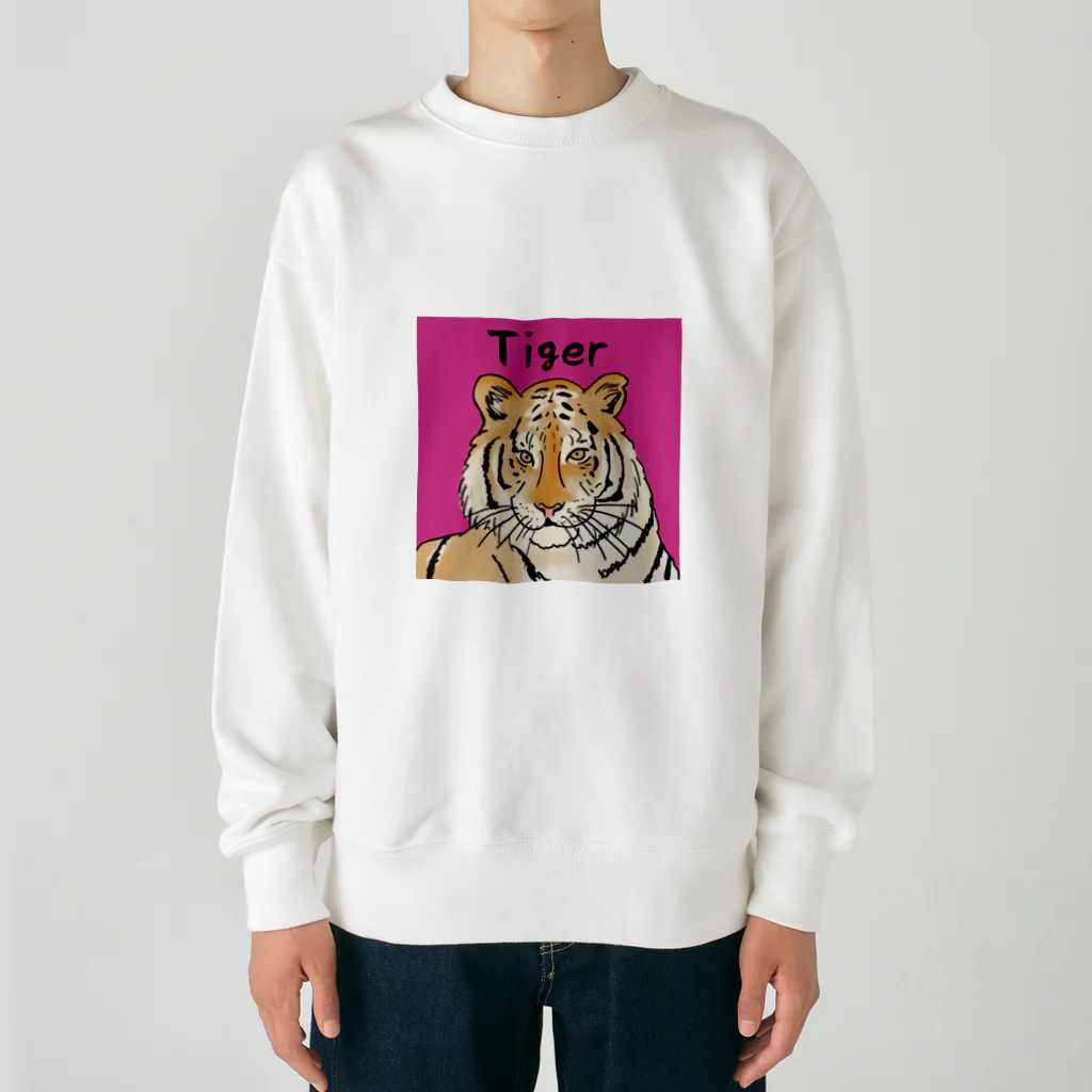 chienotobiraのTiger…🐅 Heavyweight Crew Neck Sweatshirt