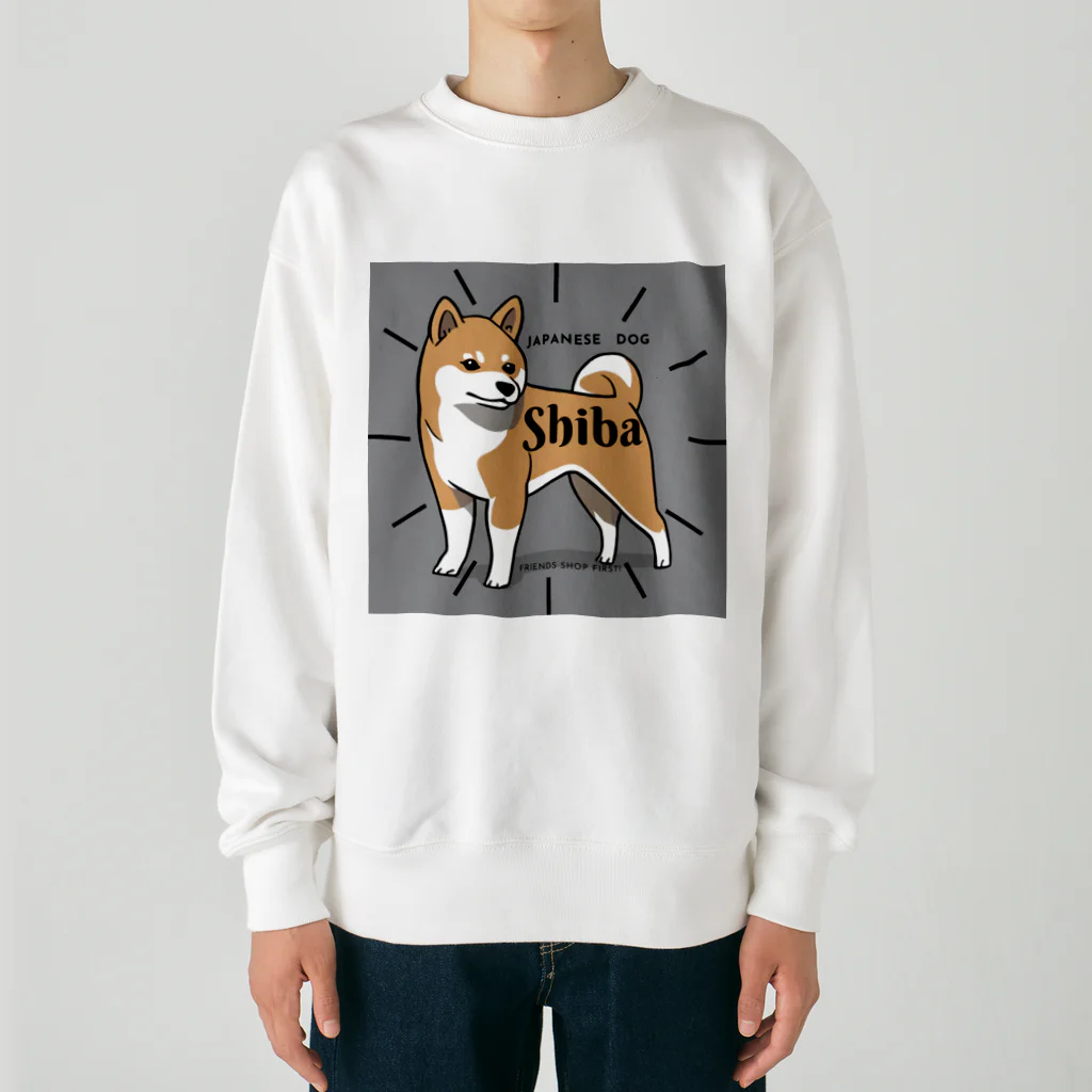 MarilyneのジャパニーズわんこShiba Heavyweight Crew Neck Sweatshirt