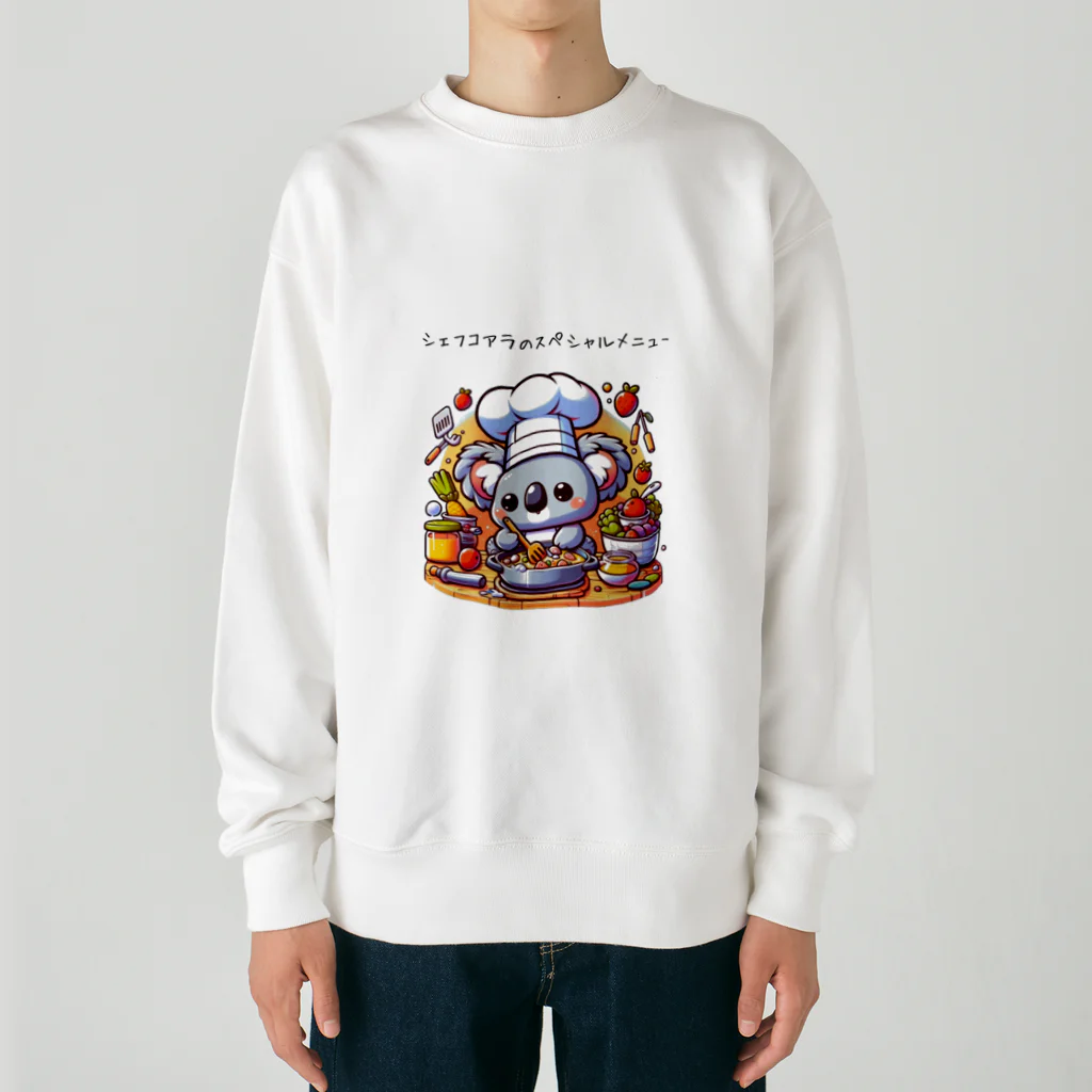 ビーナスキュートちゃんのコアラ・クックス Heavyweight Crew Neck Sweatshirt