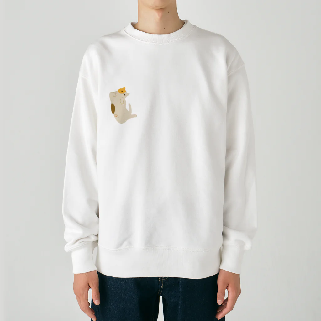 YO BAKERYのみけねこおなかみせ Heavyweight Crew Neck Sweatshirt