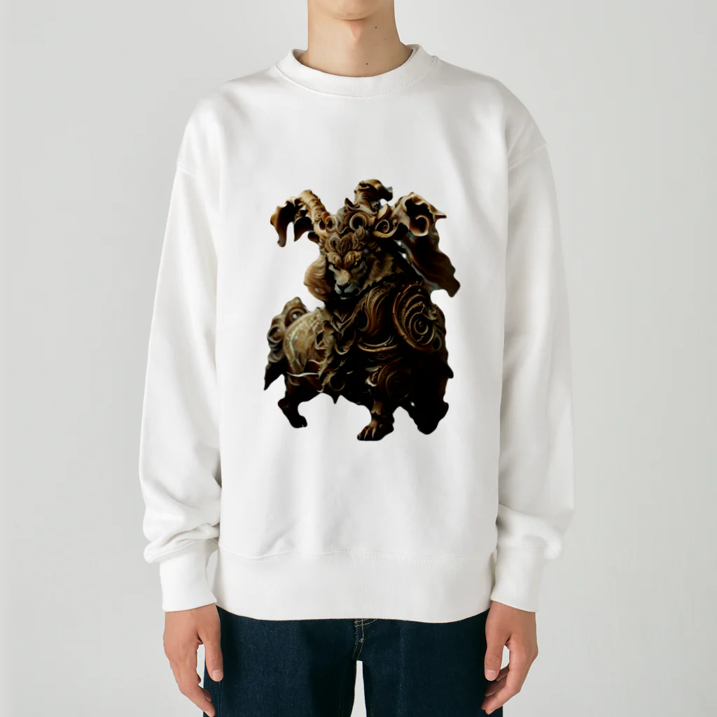 yayasuのキングオブライオン Heavyweight Crew Neck Sweatshirt