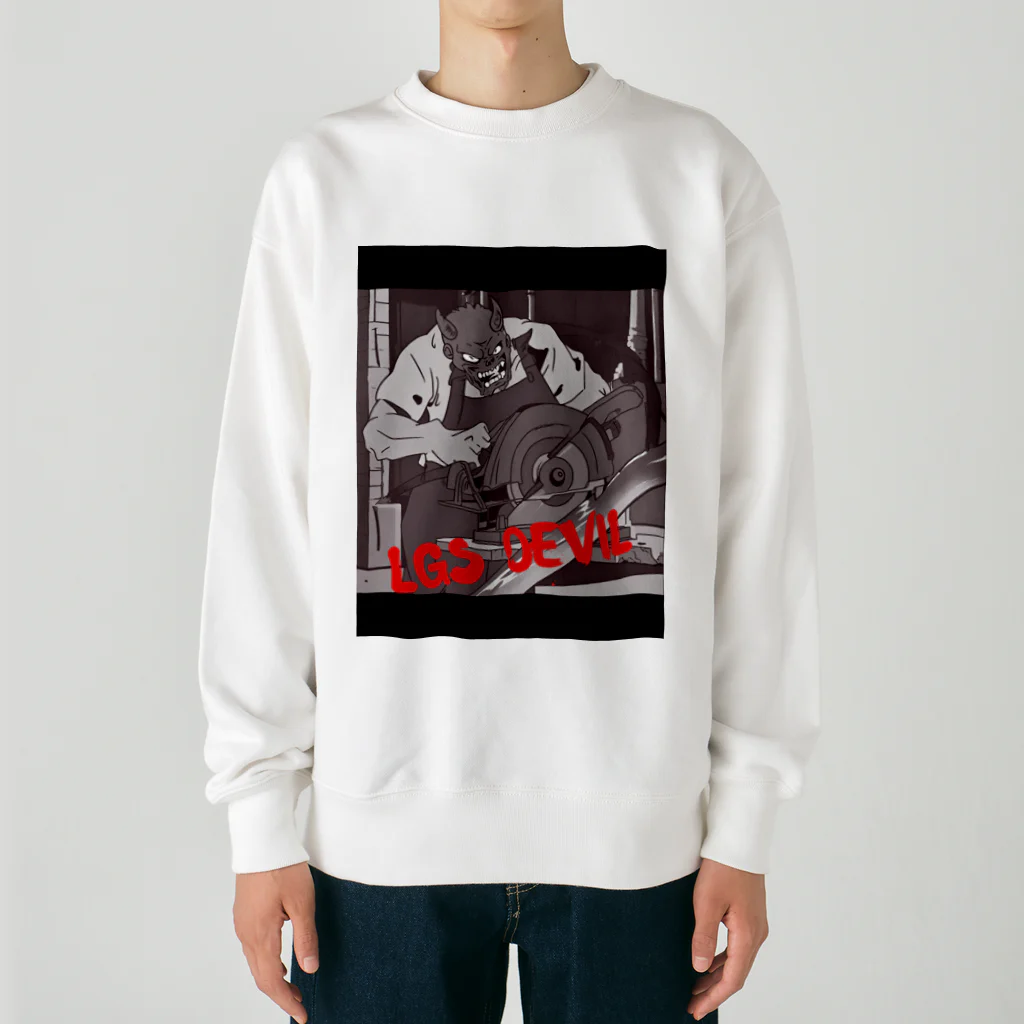 職人たちを応援したいの悪魔の城リフォーム Heavyweight Crew Neck Sweatshirt