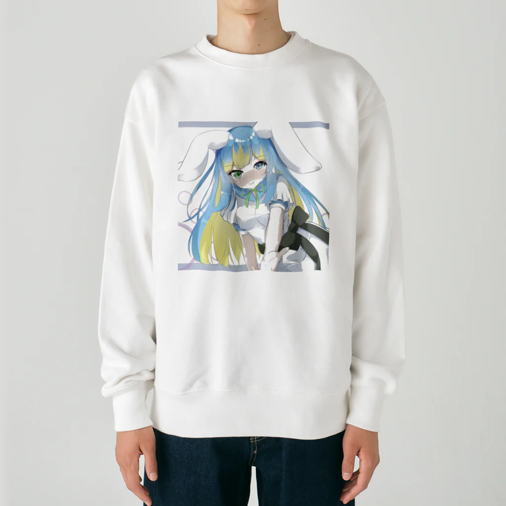 sizukunosoraのお姉さんのとこにおいで 水瀬雫 Heavyweight Crew Neck Sweatshirt