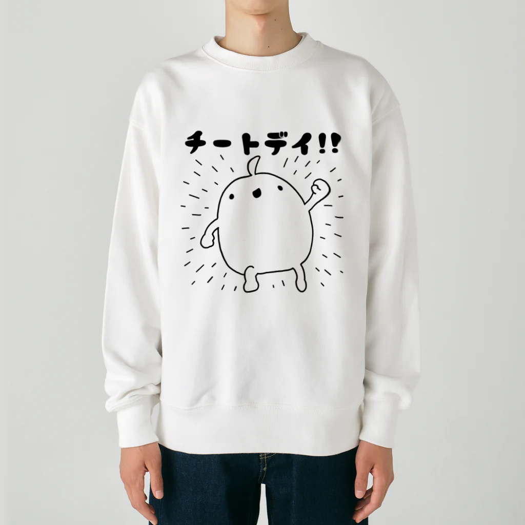 うさやのチートデイ!! Heavyweight Crew Neck Sweatshirt