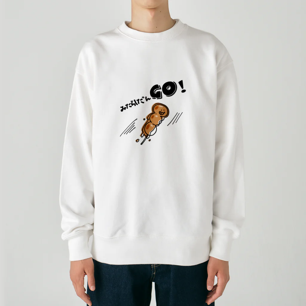 ari designのみたらしだんＧＯ！ Heavyweight Crew Neck Sweatshirt