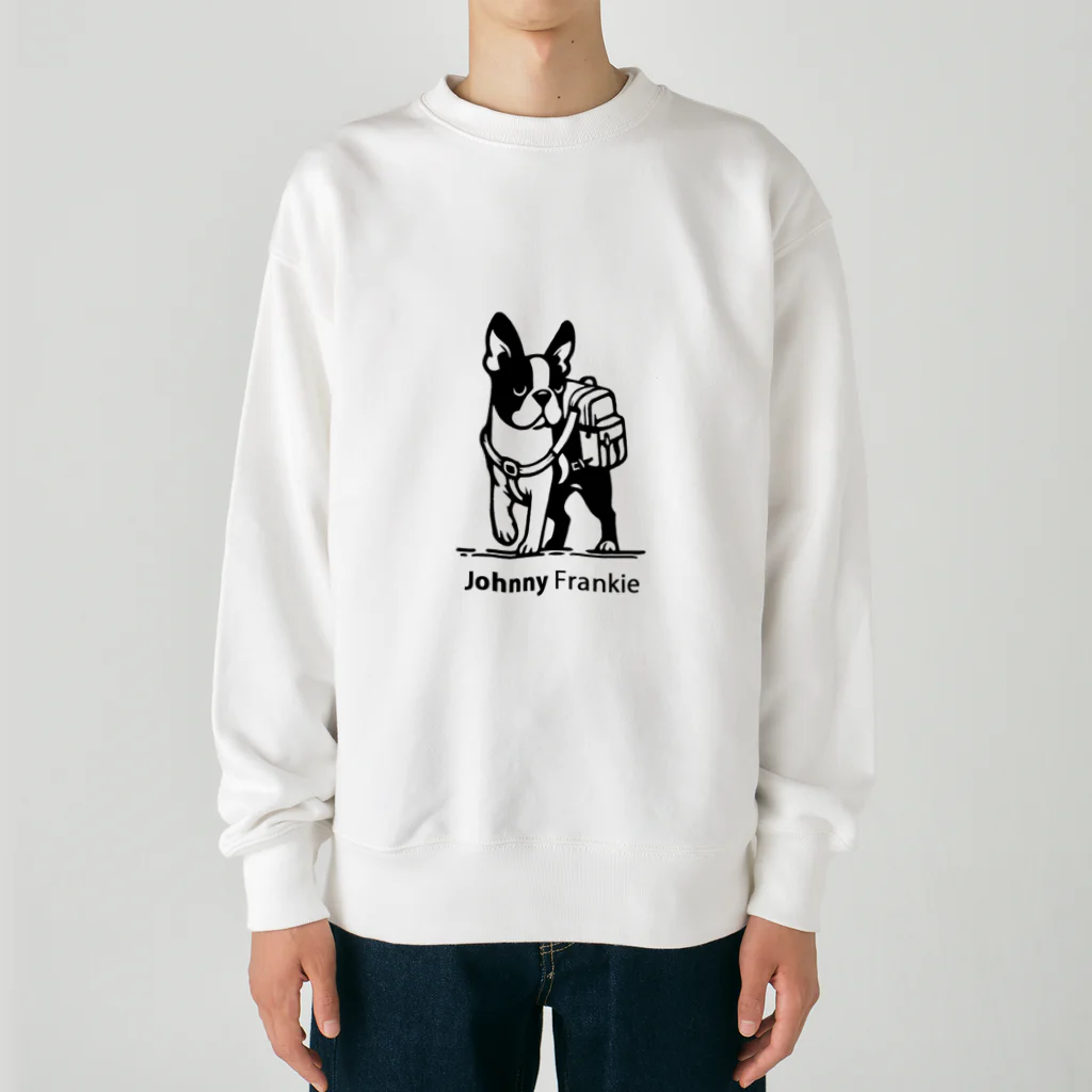 Johnny Frankie【公式】のJohnny_Frankie（ジョニー・フランキー）公式限定グッツ_15 Heavyweight Crew Neck Sweatshirt