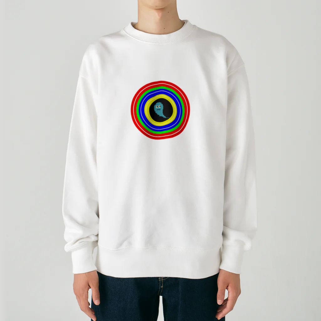 oBAKE_uCHUUの宇宙パワーぉばけ Heavyweight Crew Neck Sweatshirt