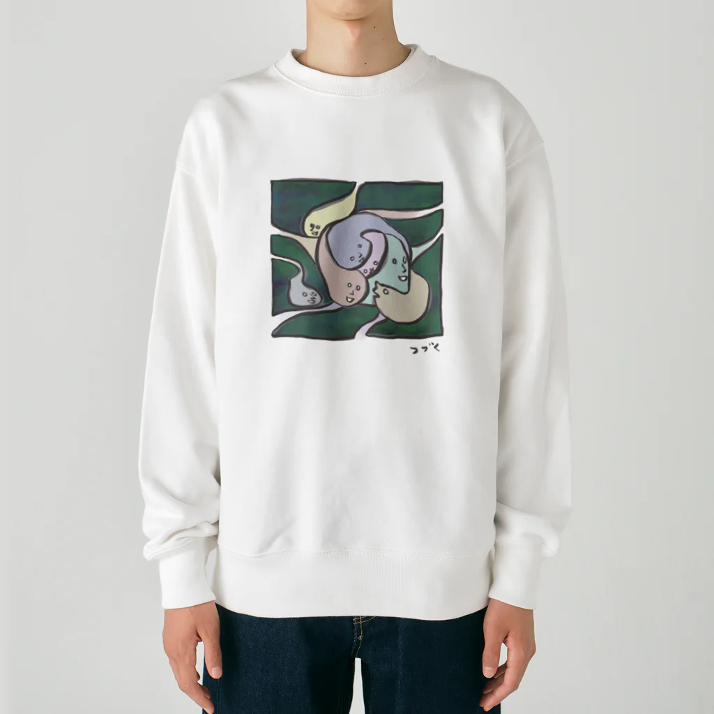 JINJIN_DRAMATIC_COMPANYのカルマくん Heavyweight Crew Neck Sweatshirt