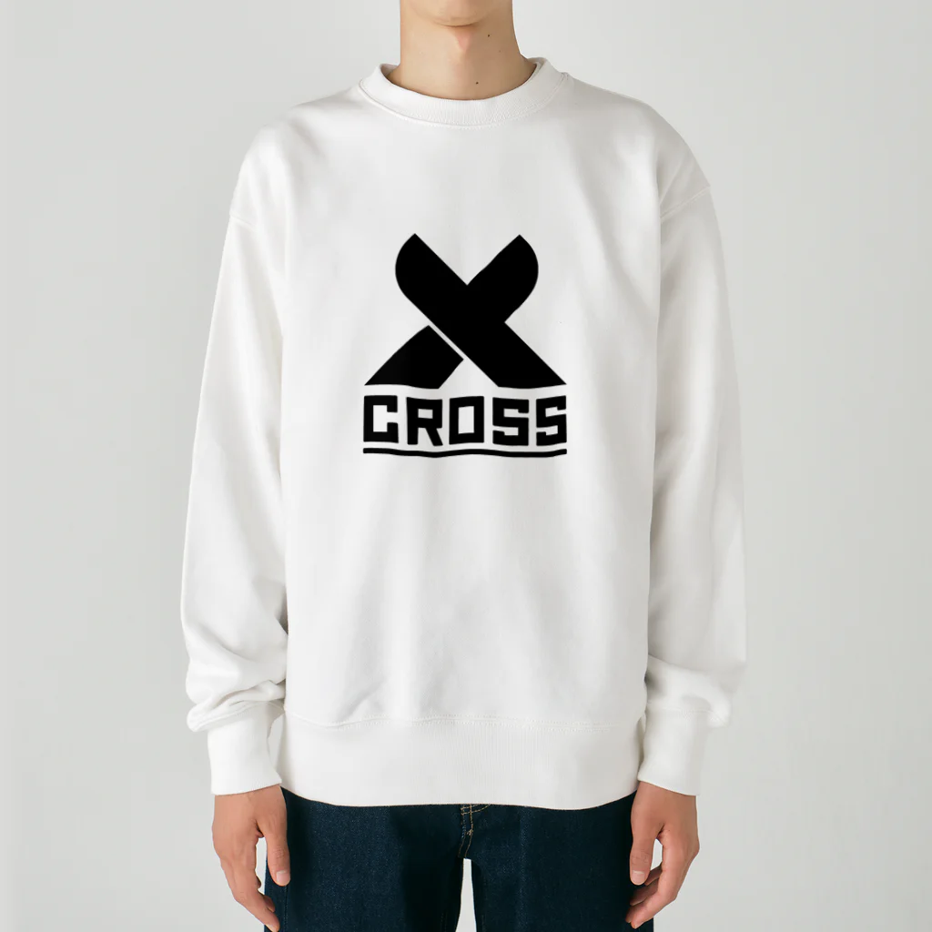 WA-TA craftのCROSS  Heavyweight Crew Neck Sweatshirt